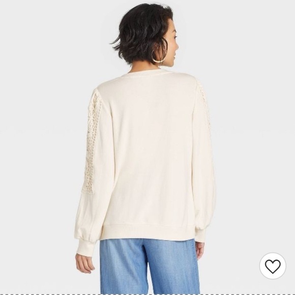 NWT Size small Women's Henley Sweatshirt - Knox Rose - Picture 2 of 2